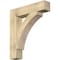 Ekena Millwork Thorton Block Rough Sawn Bracket, Douglas Fir, 6"W x 30"D x 34"H BKT06X30X34THR05RDF - alternate 1